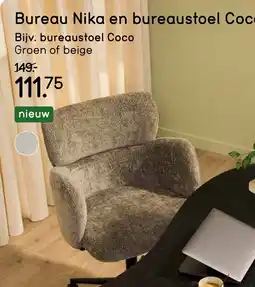 Leen Bakker Bureaustoel Coco aanbieding