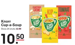 Sligro Knorr Cup-a-Soup aanbieding
