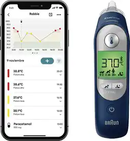 Coolblue Braun ThermoScan 7+ Connect IRT6575NWE aanbieding