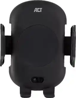 Coolblue ACT Telefoonhouder Auto Dashboard/Voorruit/Luchtrooster met Draadloos Opladen aanbieding