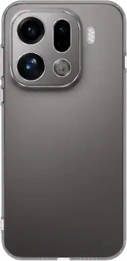 Coolblue Just in Case Soft Design Oppo Find X9 Pro Back Cover Transparant aanbieding