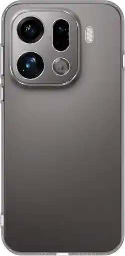 Coolblue Just in Case Soft Design Oppo Find X9 Pro Back Cover Transparant aanbieding