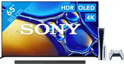 Coolblue Sony 65 Bravia 8 II 4K QD-OLED + Sony Bravia Theatre Bar 9 Zwart + PlayStation 5 aanbieding
