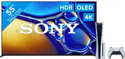 Coolblue Sony 55 Bravia 8 II 4K QD-OLED + PlayStation 5 Slim Disc Edition aanbieding