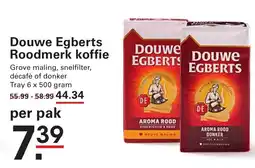 Sligro Douwe Egberts Roodmerk koffie aanbieding