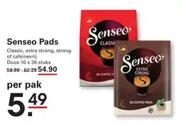 Sligro Senseo Pads aanbieding