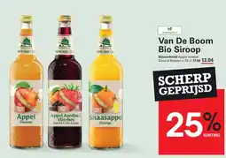 Sligro Van De Boom Bio Siroop aanbieding