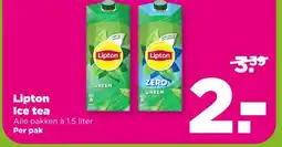 PLUS Lipton Ice tea aanbieding