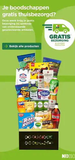 PLUS Deze week krijg je gratis bezorging bij aankoop van onderstaande geselecteerde artikelen. aanbieding
