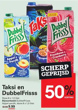 Sligro Taksi en DubbelFrisss aanbieding