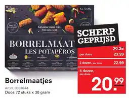 Sligro Borrelmaatjes aanbieding