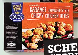 Sligro Duca Gyoza Karaage crispy chicken bites aanbieding