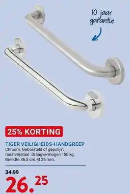 Kluswijs TIGER VEILIGHEIDS-HANDGREEP aanbieding