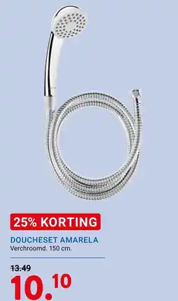 Kluswijs DOUCHESET AMARELA aanbieding