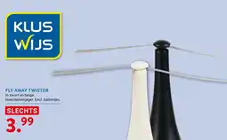 Kluswijs FLY AWAY TWISTER aanbieding