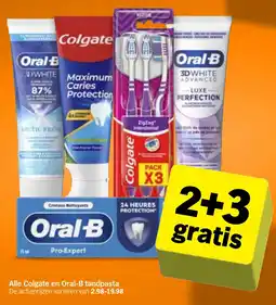 Albert Heijn Alle Colgate en Oral-B tandpasta aanbieding
