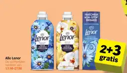 Albert Heijn Alle Lenor aanbieding