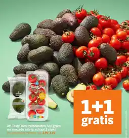 Albert Heijn AH Tasty Tom trostomaten en avocado eetrijs aanbieding