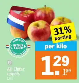 Albert Heijn AH Elstar appels aanbieding