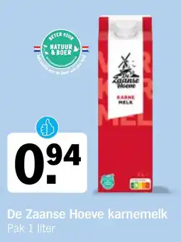 Albert Heijn De Zaanse Hoeve karnemelk aanbieding