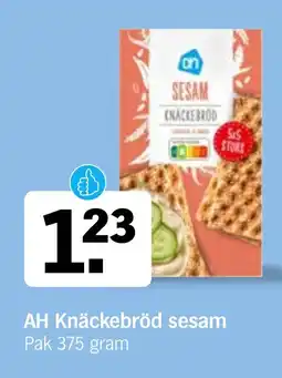 Albert Heijn AH Knäckebröd sesam aanbieding