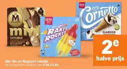 Albert Heijn Alle Ola en Magnum handijs aanbieding