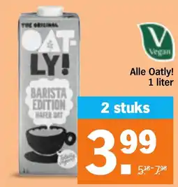 Albert Heijn Alle Oatly! aanbieding