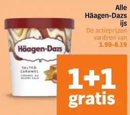 Albert Heijn Alle Häagen-Dazs ijs aanbieding