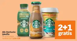 Albert Heijn Alle Starbucks ijskoffie aanbieding