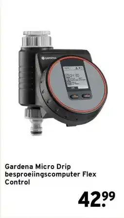 GAMMA Gardena Micro Drip besproeiingscomputer Flex Control aanbieding