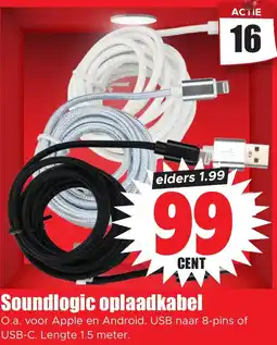 Dirk Sounddologic oplaadkabel aanbieding