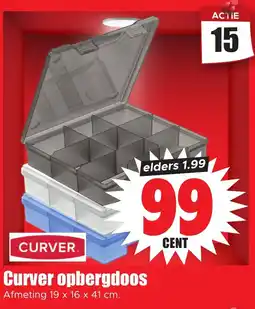Dirk Curver opbergdoos aanbieding
