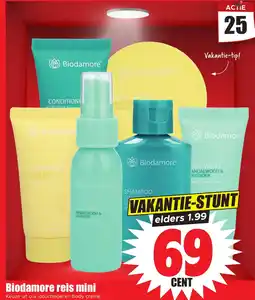 Dirk Biodamore reis mini aanbieding