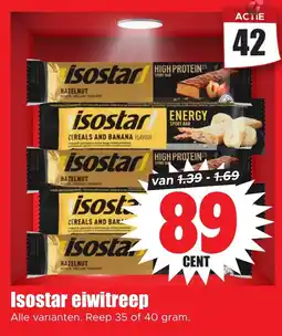 Dirk Isostar eiwitreep aanbieding