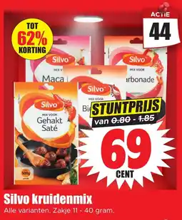 Dirk Silvo kruidenmix aanbieding