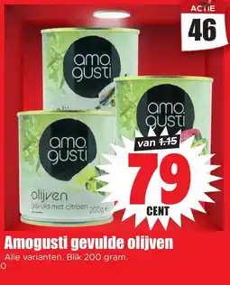 Dirk Amogusti gevulde olijven aanbieding