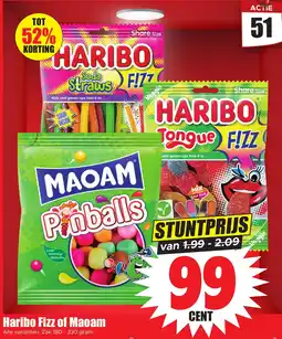 Dirk Haribbo Fizz of Maoam aanbieding