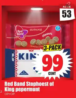 Dirk Red Band Stophoest of King pepermunt aanbieding