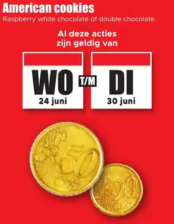 Dirk American cookies aanbieding
