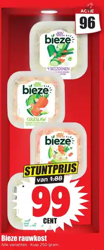 Dirk Bieze rauwkost aanbieding