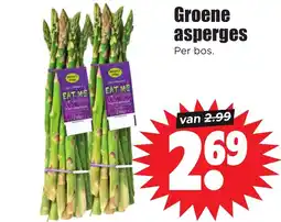 Dirk Groene asperges aanbieding