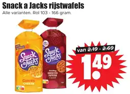 Dirk Snack a Jacks rijstwafels aanbieding