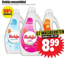 Dirk Robijn wasmiddel aanbieding