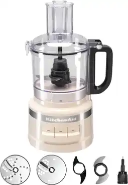 Bol.com KitchenAid 5KFP0719EAC - Foodprocessor - Amandel Wit - 1.7 L - 250 W aanbieding