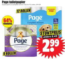Dirk Page toiletpapier aanbieding