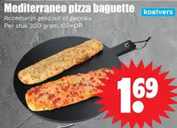 Dirk Mediterraneo pizza baguette aanbieding
