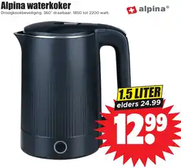 Dirk Alpina waterkoker aanbieding