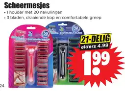 Dirk Scheermesjes aanbieding