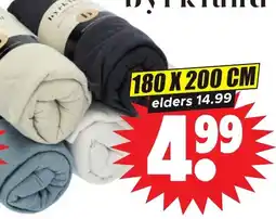 Dirk Byrk deken aanbieding