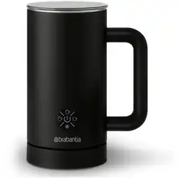 Bol.com Brabantia Elektrische Melkopschuimer - 4-in-1 - 300 ml - Warm en Koud Opschuimen - Zwart - BBEK1048 aanbieding